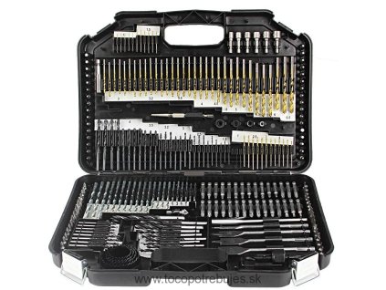 Veľká sada príslušenstva k vŕtačke vrtáky bity 246ks - MAR-POL M22330