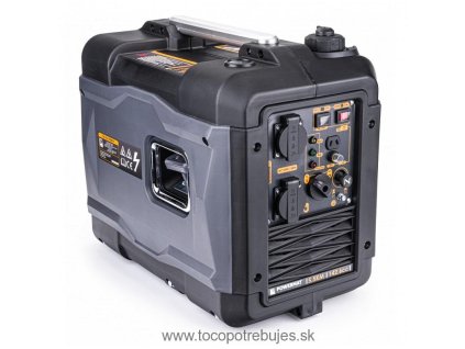 Invertorová elektrocentrála 3000W 2x230V/12V PM-AGR-3000IM - POWERMAT