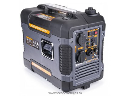 Invertorová elektrocentrála 2000W 2x230V/12V - POWERMAT PM-AGR-2000IM