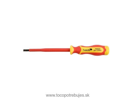 Izolovaný plochý skrutkovač 5,5x125 VDE - Tvardy T00825