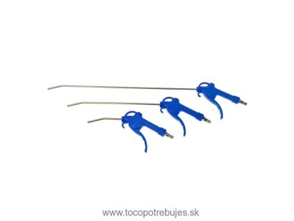 Pneumatické fúkacie pištole 3ks 100, 300, 500 mm - GEKO G01164