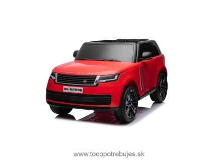 Beneo Elektrické autíčko Range Rover model 2023, Dvojmiestne, červená