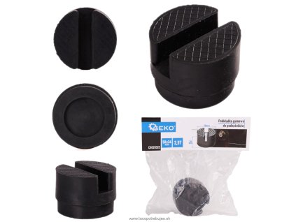 Gumový podstavec na hydraulický zdvihák 2,5T (50x36mm) - GEKO CG02032C