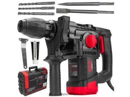 Vŕtacie a búracie kladivo SDS+ 2200W, RTMU0031 - RED TECHNIC
