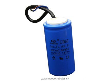 Štartovací kondenzátor motora 250uf (JN-30V) - MAR-POL M806897