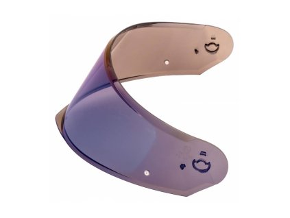 Plexi pre prilby Modulo 2.0 s prípravou pre Pinlock, CASSIDA (modré chrómové)