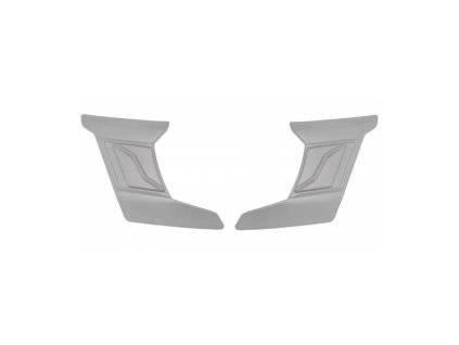 čelné kryty vrchná ventilácia pre prilby Cyklón, Cassidy - ČR (biela perleť, pár)