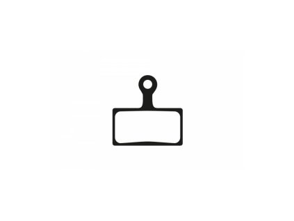 Brzdové doštičky pre systémy SHIMANO/FSA/CLARKS, FULL STOP (semi-metalická zmes, základňa z ALU zliatiny) sada 2 ks