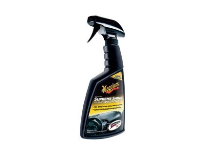 Meguiars Supreme Shine Vinyl & Rubber Protectant - ochrana pred UV žiarením pre plasty, gumy a vinyl (vysoký lesk) 473 ml