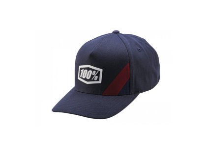 Kšiltovka 100% - CORNESTONE Snapback modrá (vel. UNI)
