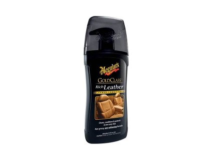 Meguiars Gold Class Rich Leather Cleaner - čistič a ochrana na kožu 400 ml