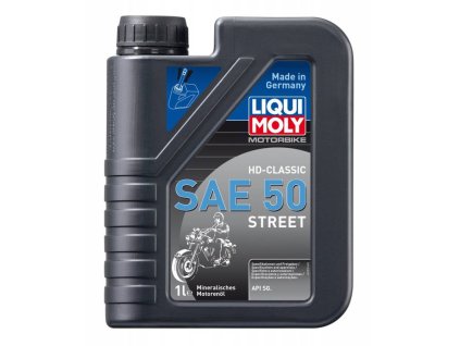 LIQUI MOLY Motorbike HD-Classic SAE 50 Street, minerální motorový olej 1 l