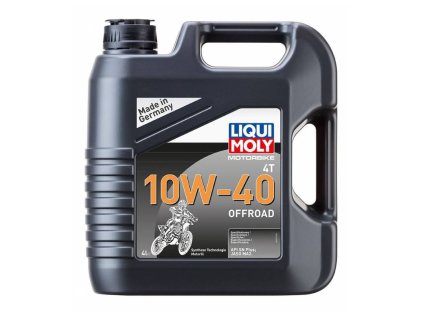 LIQUI MOLY Motorbike 4T 10W40 Offroad, syntetický motorový olej 4 l