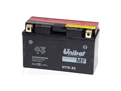 Batéria UNIB CT7B-BS 12V 6,5Ah 150X65X93MM