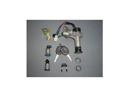 Sada zámkov  - sada obsahuje zámok na volant a spínaciu skrinku (4023)