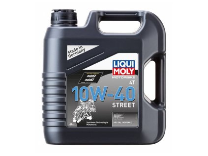 LIQUI MOLY Motorbike 4T 10W40 Street, polosyntetický motorový olej 4 l
