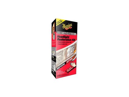 Meguiars Basic Headlight Restoration Kit - základná sada na oživenie svetiel