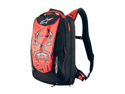 Batoh CITY HUNTER FQ20, ALPINESTARS (černá/červená/bílá) 2024