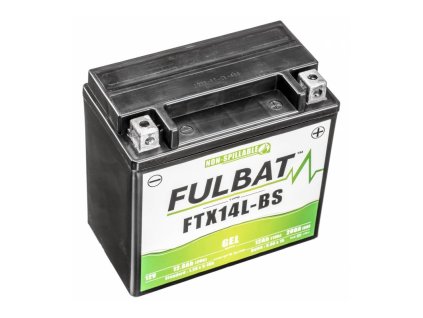 Baterie 12V, FTX14L-BS GEL, 12V, 12Ah, 200A, bezúdržbová GEL technologie 150x87x145 FULBAT (aktivovaná ve výrobě)