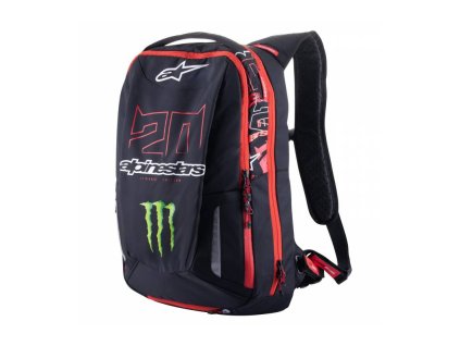 Batoh CITY HUNTER MONSTER FQ20, ALPINESTARS (černá/červená/bílá/zelená) 2024