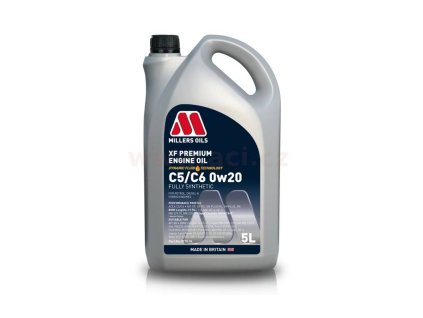 MILLERS OILS XF PREMIUM C5/C6 0w20 5 l