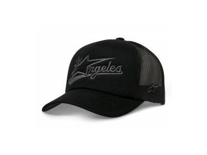 Kšiltovka LOS ANGELES FOAM TRUCKER HAT, ALPINESTARS (černá/šedá)