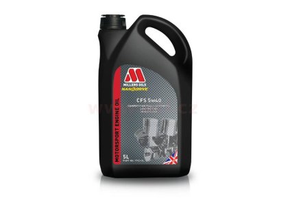 MILLERS OILS CFS 5W40, plne syntetický, triesterová technológia, 5 l