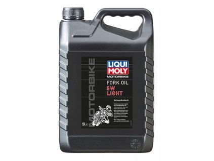 LIQUI MOLY Motorbike Fork Oil 5w Light - olej do tlumičů pro motocykly - lehký 5 l