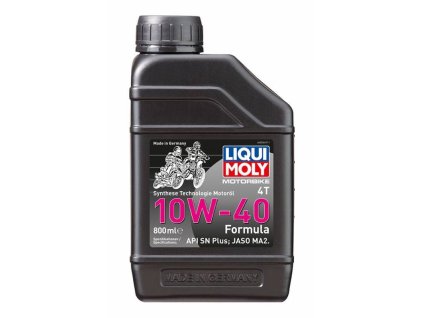 LIQUI MOLY Motorbike 4T 10W40 Formula, syntetický motorový olej 800 ml