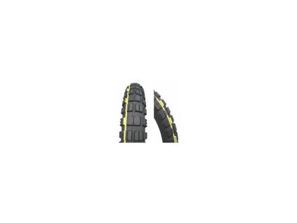 Pneu 140 / 80-18 (70T) E-10 TT (DAKAR žlté pruhy), MITAS - ČR