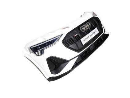 Predný nárazník vrátane predných svetlometov - Audi E-tron Biely
