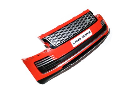 Predný nárazník - Range Rover červený
