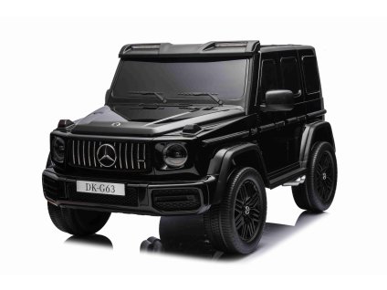 Beneo Elektrické autíčko Mercedes-Benz G63 AMG 4x4? Dvojmiestne 12V, čierna
