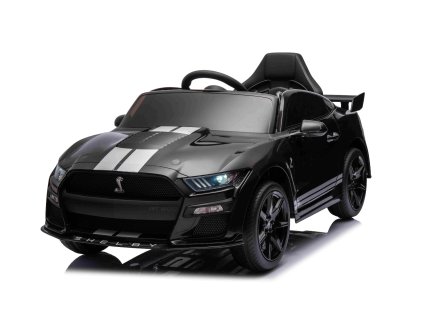 Beneo Elektrické autíčko Ford Shelby Mustang GT 500 Cobra, čierna