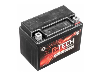 Baterie 12V, YB4L-B GEL, 5Ah, 50A, bezúdržbová GEL technologie 120x70x92, A-TECH (aktivovaná ve výrobě)