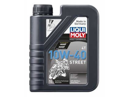 LIQUI MOLY Motorbike 4T 10W40 Street, polosyntetický motorový olej 1 l