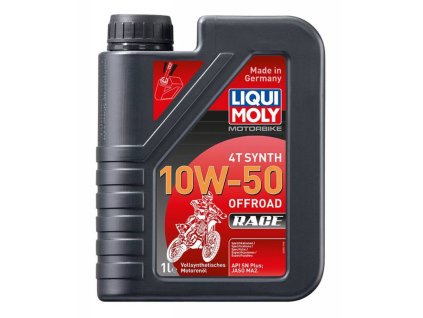 LIQUI MOLY Motorbike 4T Synth 10W50 Offroad Race, plně syntetický motorový olej 1 l