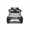 Elektrické autíčko OFFROAD NEW s pohonom zadných kolies, biele, Lítiová batéria, Vysoký podvozok, široké sedadlo, Odpružené nápravy, 2,4 GHz Diaľkový ovládač, MP3 prehrávač so vstupom USB/SD, LED svetlá