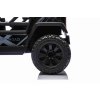 Elektrické autíčko OFFROAD NEW s pohonom zadných kolies, biele, Lítiová batéria, Vysoký podvozok, široké sedadlo, Odpružené nápravy, 2,4 GHz Diaľkový ovládač, MP3 prehrávač so vstupom USB/SD, LED svetlá