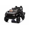 Elektrické autíčko Ford Bronco s pohonom zadných kolies s licenciou (Jednomiestne), čierne, Lítiová batéria, Vysoký podvozok, široké sedadlo, Odpružená zadná náprava, 2,4 GHz Diaľkový ovládač, MP3 prehrávač so vstupom USB, LED svetlá