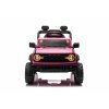 Elektrické autíčko Ford Bronco s pohonom zadných kolies s licenciou (Jednomiestne), ružové, Lítiová batéria, Vysoký podvozok, široké sedadlo, Odpružená zadná náprava, 2,4 GHz Diaľkový ovládač, MP3 prehrávač so vstupom USB, LED svetlá