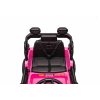 Elektrické autíčko Ford Bronco s pohonom zadných kolies s licenciou (Jednomiestne), ružové, Lítiová batéria, Vysoký podvozok, široké sedadlo, Odpružená zadná náprava, 2,4 GHz Diaľkový ovládač, MP3 prehrávač so vstupom USB, LED svetlá