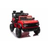 Elektrické autíčko Ford Bronco s pohonom zadných kolies s licenciou (Jednomiestne), červené, Lítiová batéria, Vysoký podvozok, široké sedadlo, Odpružená zadná náprava, 2,4 GHz Diaľkový ovládač, MP3 prehrávač so vstupom USB, LED svetlá