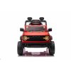 Elektrické autíčko Ford Bronco s pohonom zadných kolies s licenciou (Jednomiestne), červené, Lítiová batéria, Vysoký podvozok, široké sedadlo, Odpružená zadná náprava, 2,4 GHz Diaľkový ovládač, MP3 prehrávač so vstupom USB, LED svetlá