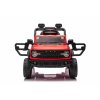 Elektrické autíčko Ford Bronco s pohonom zadných kolies s licenciou (Jednomiestne), červené, Lítiová batéria, Vysoký podvozok, široké sedadlo, Odpružená zadná náprava, 2,4 GHz Diaľkový ovládač, MP3 prehrávač so vstupom USB, LED svetlá