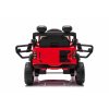 Elektrické autíčko Ford Bronco s pohonom zadných kolies s licenciou (Jednomiestne), červené, Lítiová batéria, Vysoký podvozok, široké sedadlo, Odpružená zadná náprava, 2,4 GHz Diaľkový ovládač, MP3 prehrávač so vstupom USB, LED svetlá