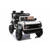 Elektrické autíčko Ford Bronco s pohonom zadných kolies s licenciou (Jednomiestne), biele, Lítiová batéria, Vysoký podvozok, široké sedadlo, Odpružená zadná náprava, 2,4 GHz Diaľkový ovládač, MP3 prehrávač so vstupom USB, LED svetlá