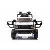 Elektrické autíčko Ford Bronco s pohonom zadných kolies s licenciou (Jednomiestne), biele, Lítiová batéria, Vysoký podvozok, široké sedadlo, Odpružená zadná náprava, 2,4 GHz Diaľkový ovládač, MP3 prehrávač so vstupom USB, LED svetlá