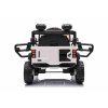 Elektrické autíčko Ford Bronco s pohonom zadných kolies s licenciou (Jednomiestne), biele, Lítiová batéria, Vysoký podvozok, široké sedadlo, Odpružená zadná náprava, 2,4 GHz Diaľkový ovládač, MP3 prehrávač so vstupom USB, LED svetlá