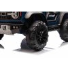 Elektrické autíčko Ford Bronco XL s pohonom zadných kolies, licencované (Dvojmiestne), modré, Lítiová batéria, Vysoký podvozok, Dve sedadlá, Odpružená zadná náprava, 2,4 GHz Diaľkový ovládač, MP3 prehrávač so vstupom USB, LED svetlá